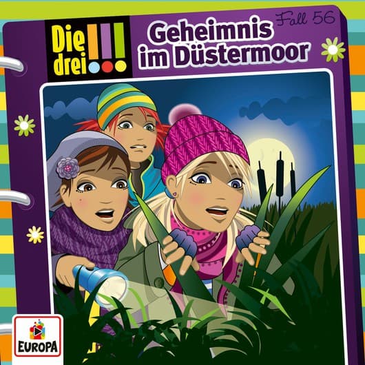 Tonie-Figur Geheimnis im Düstermoor aus der Serie Die drei !!!