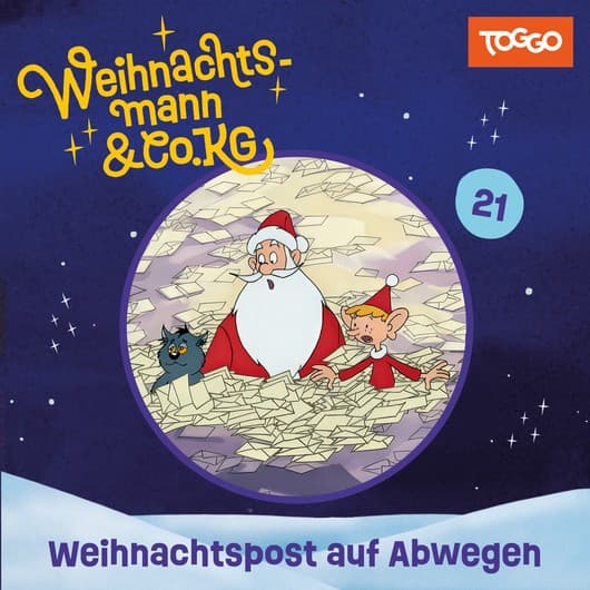 Tonie-Figur Weihnachtspost auf Abwegen (Folge 21) aus der Serie Weihnachtsmann & Co. KG