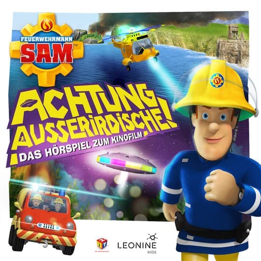 Tonie-Figur Achtung Außerirdische (Das Original-Hörspiel zum Film) aus der Serie Feuerwehrmann Sam