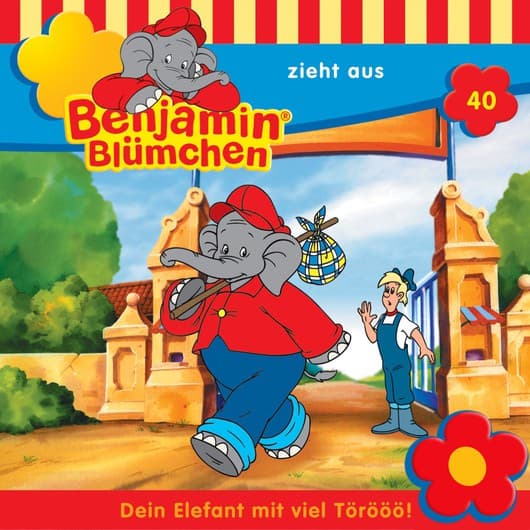 Tonie-Figur zieht aus aus der Serie Benjamin Blümchen