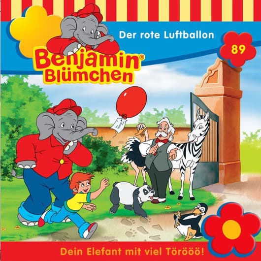 Tonie-Figur Der rote Luftballon aus der Serie Benjamin Blümchen