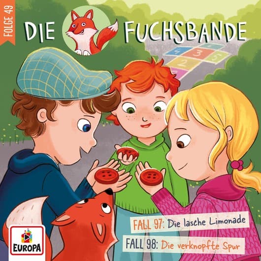 Tonie-Figur Fall 97: Die lasche Limonade/Fall 98: Die verknopfte Spur aus der Serie Folge 49