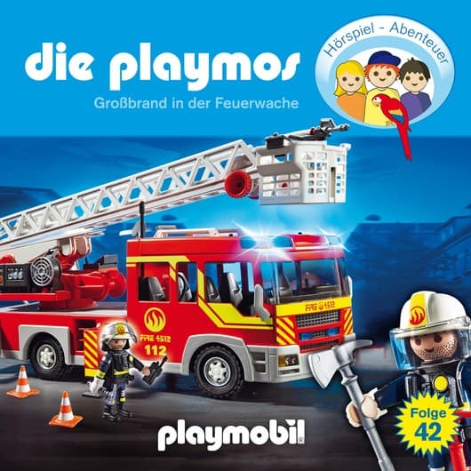 Tonie-Figur Die Playmos - Das Original Playmobil Hörspiel, Folge 42: Großbrand in der Feuerwache aus der Serie Die Playmos