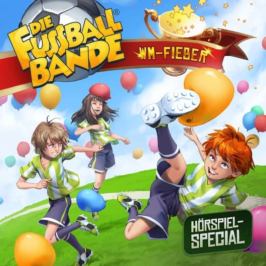 Tonie-Figur Die Fussballbande, WM-Fieber (Hörspiel-Special) aus der Serie Die Fussballbande