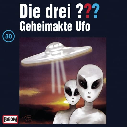 Tonie-Figur Geheimakte Ufo aus der Serie Die drei ???