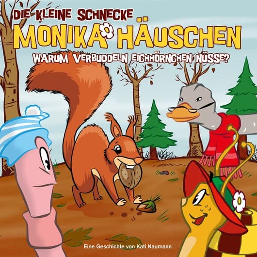 Tonie-Figur Warum verbuddeln Eichhörnchen Nüsse? aus der Serie Die kleine Schnecke Monika Häuschen