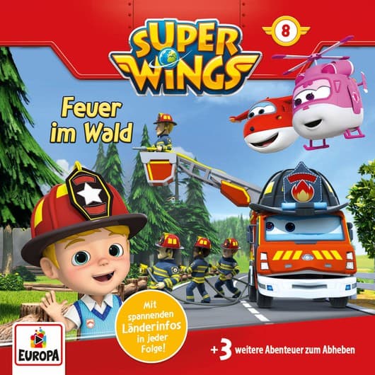 Tonie-Figur Feuer im Wald aus der Serie Super Wings