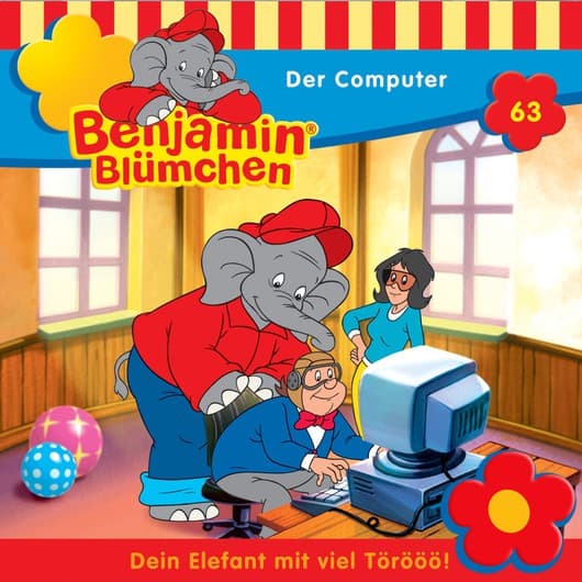Tonie-Figur Der Computer aus der Serie Benjamin Blümchen