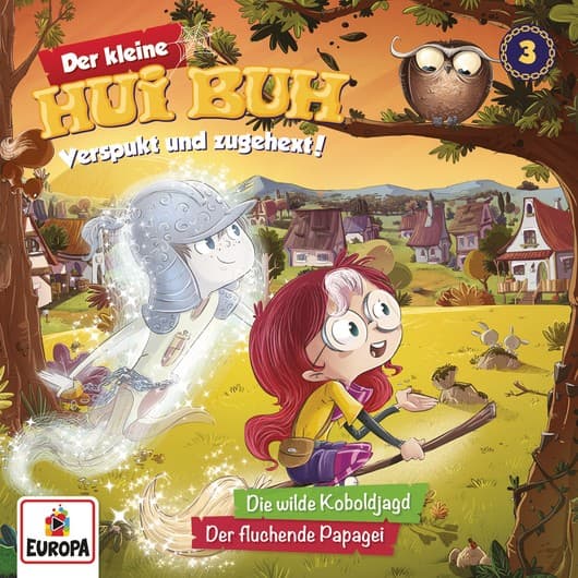 Tonie-Figur Die wilde Koboldjagd / Der fluchende Papagei aus der Serie Der kleine Hui Buh
