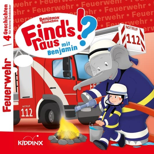 Tonie-Figur Folge 5: Feuerwehr aus der Serie Find's raus mit Benjamin