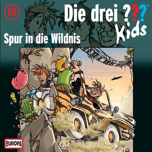 Tonie-Figur Spur in die Wildnis aus der Serie Die drei ??? Kids