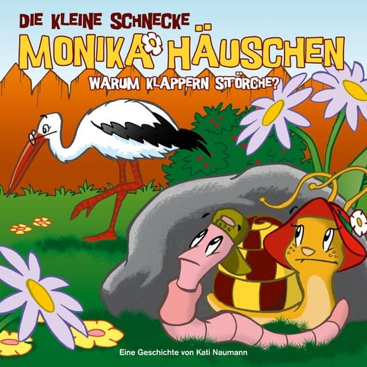 Tonie-Figur Warum klappern Störche? aus der Serie Die kleine Schnecke Monika Häuschen