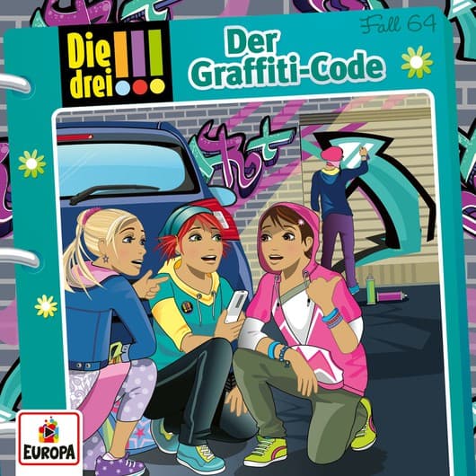 Tonie-Figur Der Graffiti-Code aus der Serie Die drei !!!