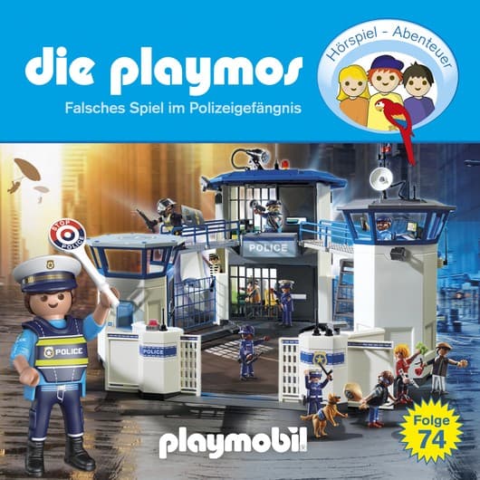 Tonie-Figur Falsches Spiel im Polizeigefängnis aus der Serie Die Playmos