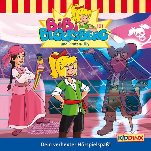 Tonie-Figur und Piraten-Lilly aus der Serie Bibi Blocksberg