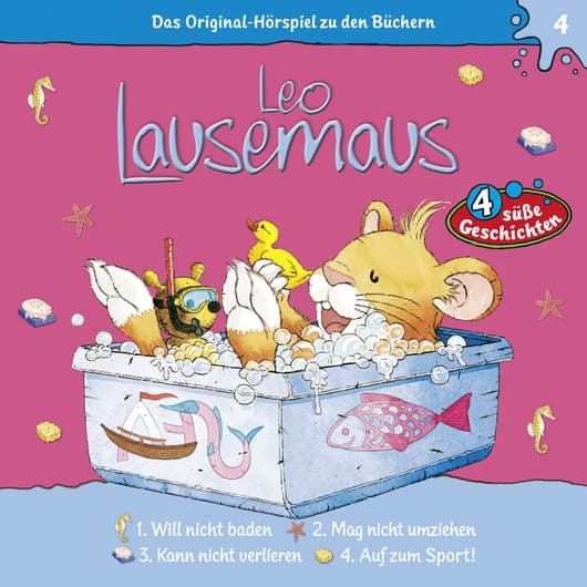 Tonie-Figur Folge 04: Will nicht baden aus der Serie Leo Lausemaus