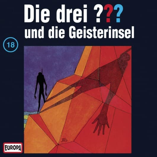 Tonie-Figur und die Geisterinsel aus der Serie Die drei ???