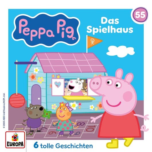 Tonie-Figur Folge 55: Das Spielhaus aus der Serie Peppa Pig