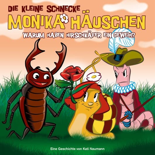 Tonie-Figur Warum haben Hirschkäfer ein Geweih? aus der Serie Die kleine Schnecke Monika Häuschen