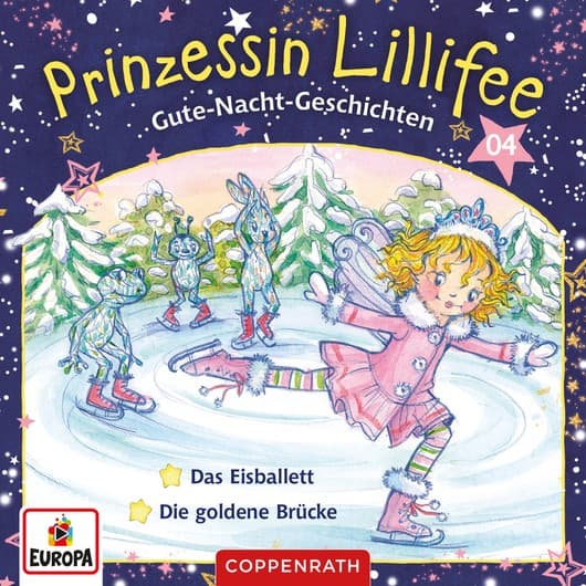 Tonie-Figur Gute-Nacht-Geschichten Folge 07+08: Das Eisballett / Die goldene Brücke aus der Serie Prinzessin Lillifee