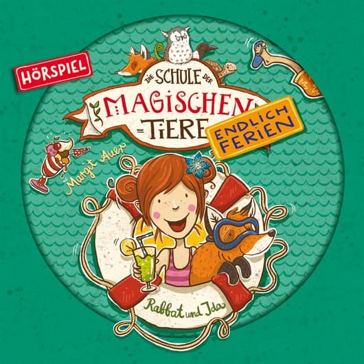 Tonie-Figur Endlich Ferien 1: Rabbat und Ida aus der Serie Die Schule der magischen Tiere