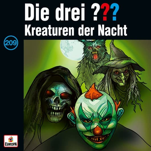 Tonie-Figur Kreaturen der Nacht aus der Serie Die drei ???