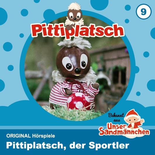 Tonie-Figur Pittiplatsch, der Sportler aus der Serie Pittiplatsch
