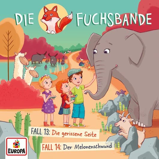 Tonie-Figur Fall 13: Die gerissene Seite / Fall 14: Der Melonenschwund aus der Serie Die Fuchsbande