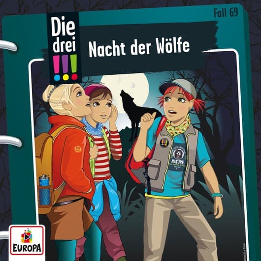 Tonie-Figur Nacht der Wölfe aus der Serie Die drei !!!