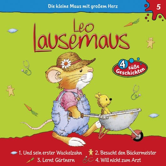 Tonie-Figur Folge 05: Und sein erster Wackelzahn aus der Serie Leo Lausemaus