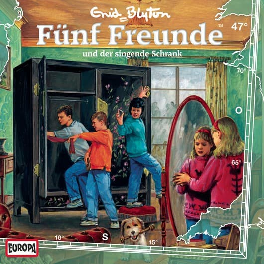 Tonie-Figur und der singende Schrank aus der Serie Fünf Freunde