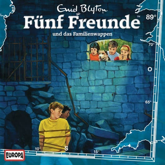 Tonie-Figur und das Familienwappen aus der Serie Fünf Freunde