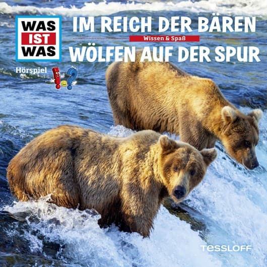 Tonie-Figur Im Reich der Bären / Wölfen auf der Spur aus der Serie WAS IST WAS