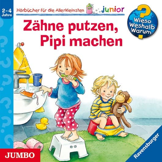 Tonie-Figur Zähne putzen, Pipi machen aus der Serie Wieso? Weshalb? Warum? junior