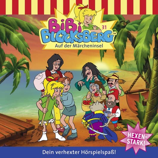Tonie-Figur Auf der Märcheninsel aus der Serie Bibi Blocksberg