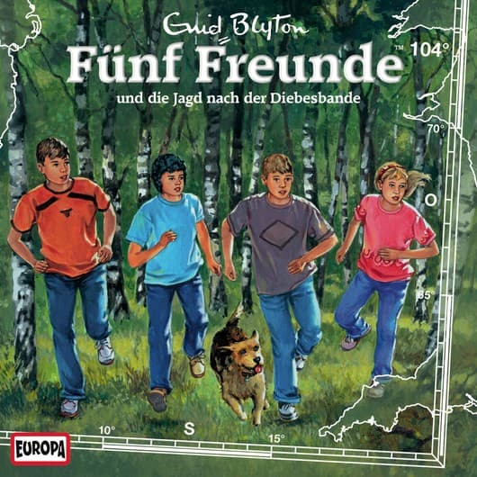 Tonie-Figur und die Jagd nach der Diebesbande aus der Serie Fünf Freunde