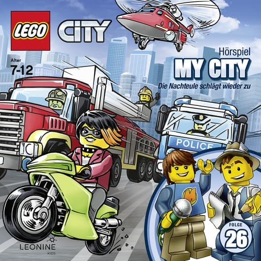 Tonie-Figur Folge 26: Die Nachteule schlägt wieder zu aus der Serie LEGO City