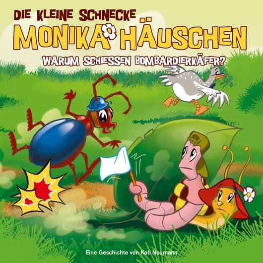 Tonie-Figur Warum schießen Bombardierkäfer? aus der Serie Die kleine Schnecke Monika Häuschen