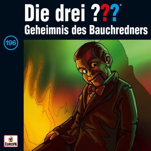 Tonie-Figur Geheimnis des Bauchredners aus der Serie Die drei ???