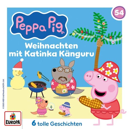Tonie-Figur Folge 54: Weihnachten mit Katinka Känguru aus der Serie Peppa Pig