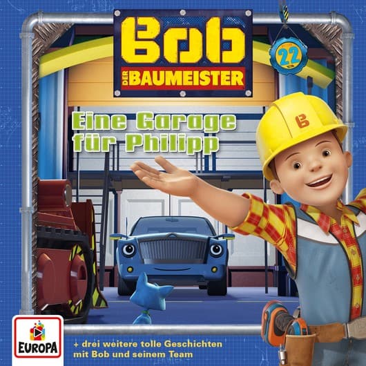 Tonie-Figur Eine Garage für Philip aus der Serie Bob der Baumeister