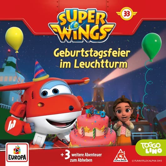 Tonie-Figur Geburtstagsparty im Leuchtturm aus der Serie Super Wings
