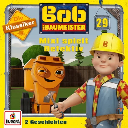 Tonie-Figur Mixi spielt Detektiv aus der Serie Bob der Baumeister (Die Klassiker)