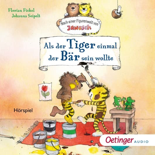 Tonie-Figur Als der Tiger einmal der Bär sein wollte aus der Serie Janosch