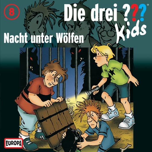 Tonie-Figur Nacht unter Wölfen aus der Serie Die drei ??? Kids