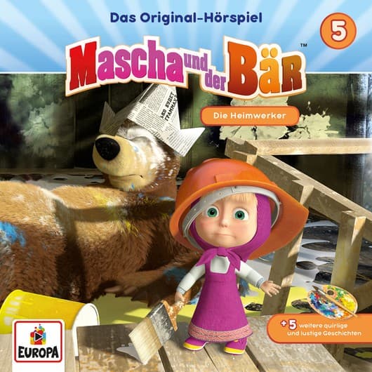 Tonie-Figur Die Heimwerker aus der Serie Mascha und der Bär