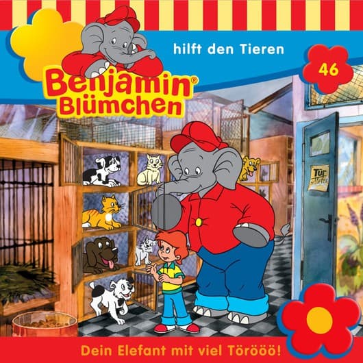 Tonie-Figur hilft den Tieren aus der Serie Benjamin Blümchen