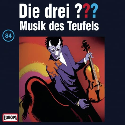 Tonie-Figur Musik des Teufels aus der Serie Die drei ???