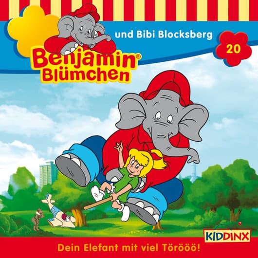 Tonie-Figur und Bibi Blocksberg aus der Serie Benjamin Blümchen