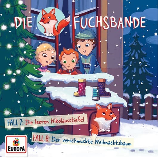 Tonie-Figur Fall 7: Die leeren Nikolausstiefel / Fall 8: Der verschmückte Weihnachtsbaum aus der Serie Die Fuchsbande
